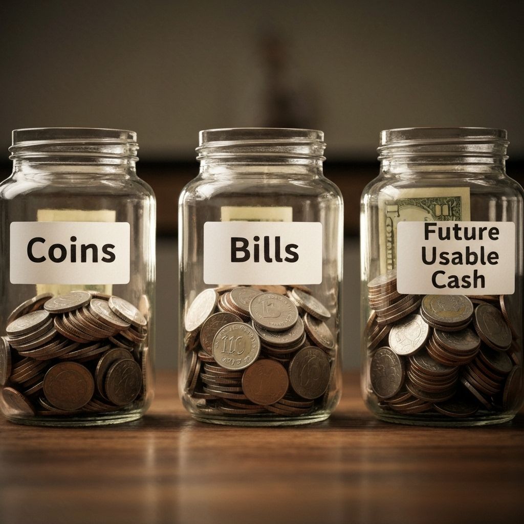 Money management jars